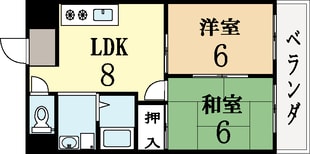 長池駅 徒歩3分 4階の物件間取画像